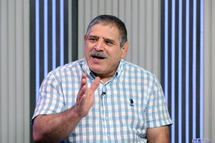 حضور «عباس جدیدی» پیشکسوت کشتی در ایرنا