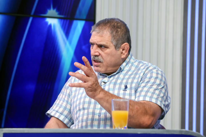 حضور «عباس جدیدی» پیشکسوت کشتی در ایرنا