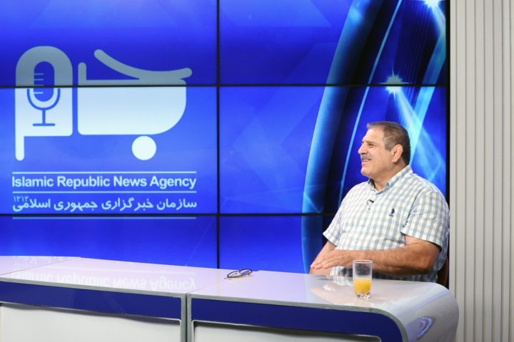 حضور «عباس جدیدی» پیشکسوت کشتی در ایرنا