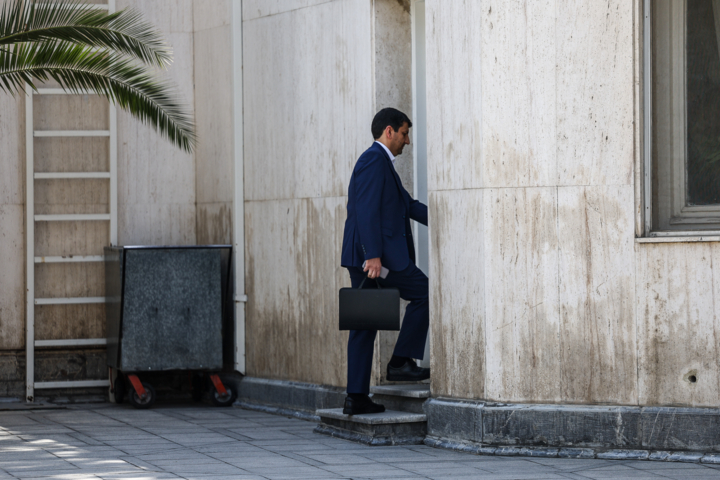 اعضای هیأت دولت در جمع خبرنگاران -  ۷ خرداد ۱۴۰۴