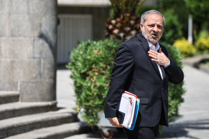 اعضای هیأت دولت در جمع خبرنگاران -  ۷ خرداد ۱۴۰۴