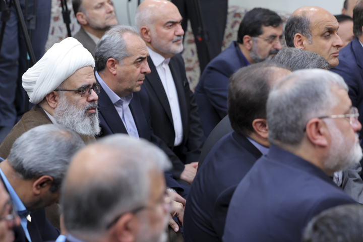 دیدار وزیر کشور و استانداران با رهبر انقلاب