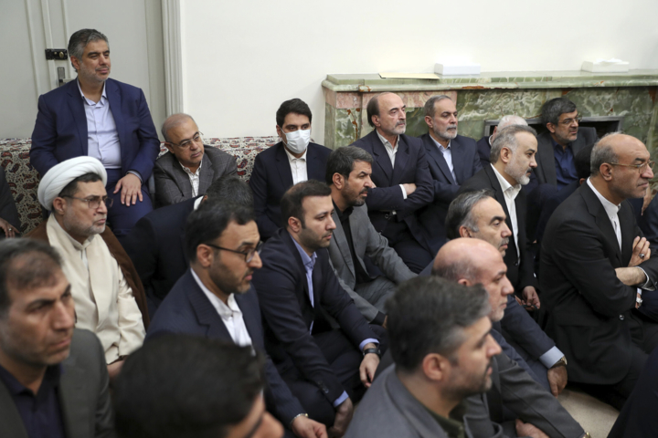 دیدار وزیر کشور و استانداران با رهبر انقلاب