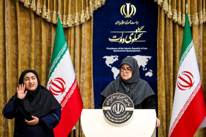 نشست خبری سخنگوی دولت - ۱۳ خرداد ۱۴۰۴