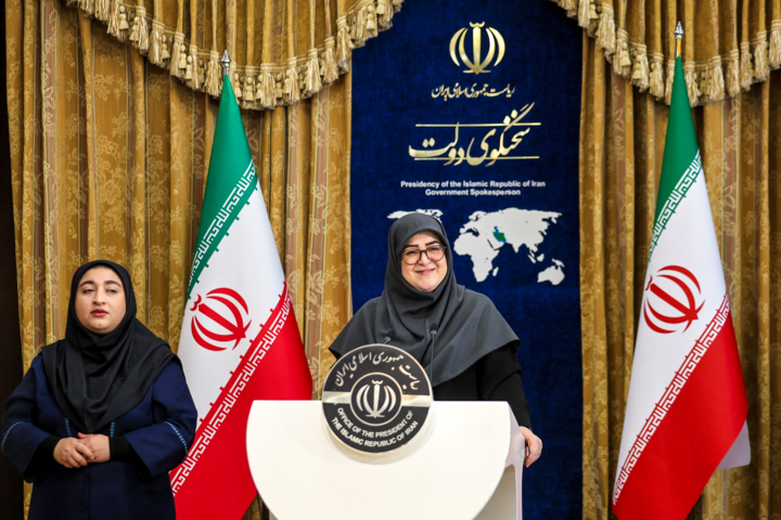 نشست خبری سخنگوی دولت - ۱۳ خرداد ۱۴۰۴