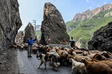 La route de Chalous : le passage printanier des nomades