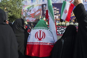 تشییع شهدای اقتدار در تهران