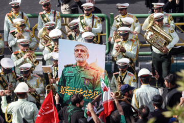 تشییع شهدای اقتدار در تهران