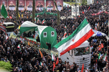 تشییع شهدای اقتدار در تهران