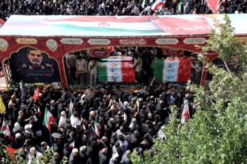 تشییع شهدای اقتدار در تهران