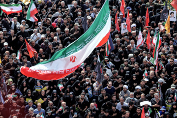 تشییع شهدای اقتدار در تهران