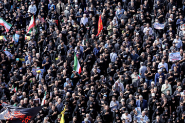 تشییع شهدای اقتدار در تهران