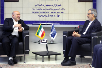 بازدید مدیرعامل منطقه آزاد ماکو از خبرگزاری ایرنا