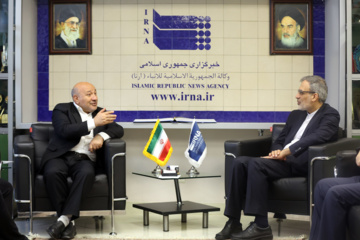 بازدید مدیرعامل منطقه آزاد ماکو از خبرگزاری ایرنا