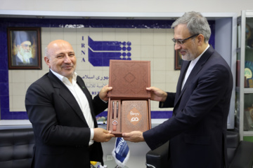 بازدید مدیرعامل منطقه آزاد ماکو از خبرگزاری ایرنا