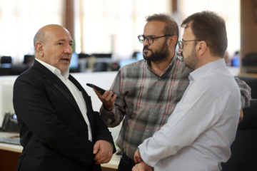 بازدید مدیرعامل منطقه آزاد ماکو از خبرگزاری ایرنا