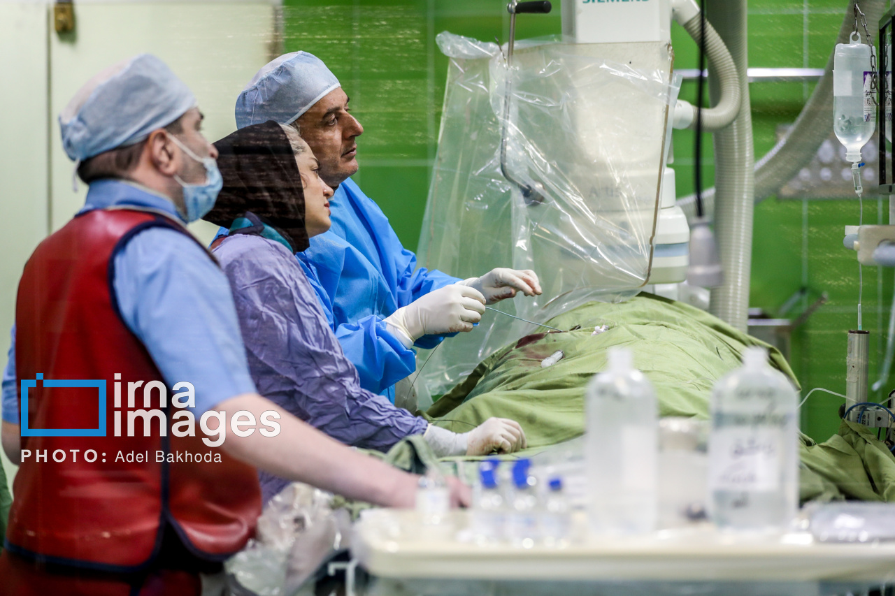 عمل آنژیوگرافی قلب به روش نوین با استفاده از ابزار الماس‌چرخنده در مازندران