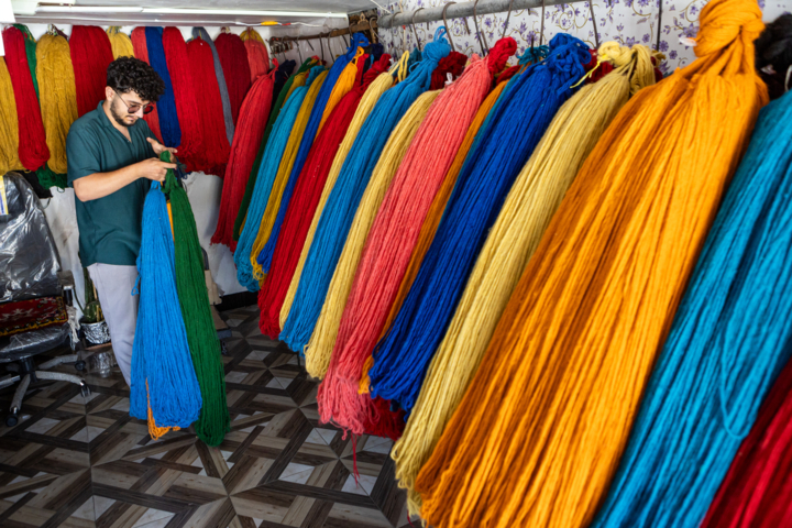 قاب زندگی/ فرش هریس، نگارهای زنده از فرهنگ و زندگی