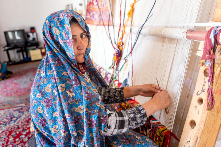 قاب زندگی/ فرش هریس، نگارهای زنده از فرهنگ و زندگی