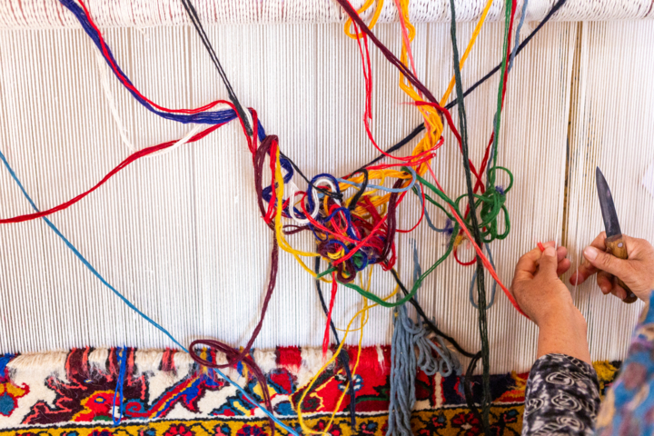 قاب زندگی/ فرش هریس، نگارهای زنده از فرهنگ و زندگی