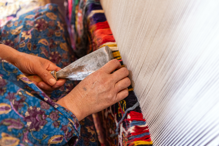 قاب زندگی/ فرش هریس، نگارهای زنده از فرهنگ و زندگی