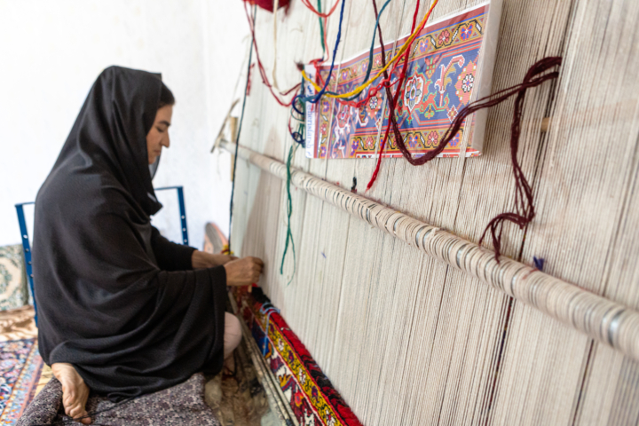 قاب زندگی/ فرش هریس، نگارهای زنده از فرهنگ و زندگی