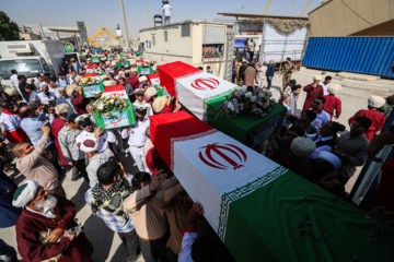 بازگشت پیکر ۴۶ شهید از شلمچه به کشور