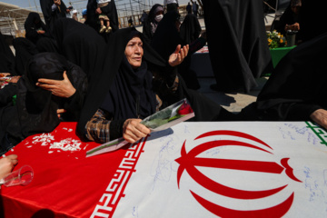 بازگشت پیکر ۴۶ شهید از شلمچه به کشور