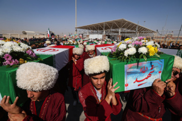 بازگشت پیکر ۴۶ شهید از شلمچه به کشور