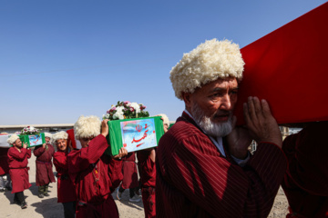 بازگشت پیکر ۴۶ شهید از شلمچه به کشور