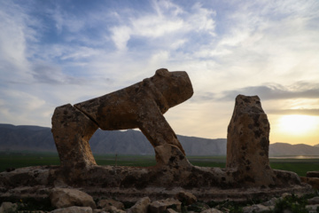 مرگ آرام شیرهای سنگی