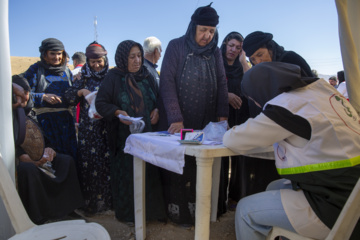 طرح ملی نذر خدمت جمعیت هلال احمر در شهرستان دالاهو