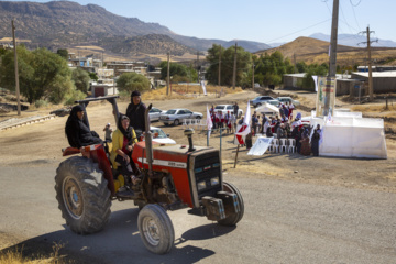 طرح ملی نذر خدمت جمعیت هلال احمر در شهرستان دالاهو