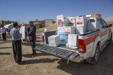 طرح ملی نذر خدمت جمعیت هلال احمر در شهرستان دالاهو