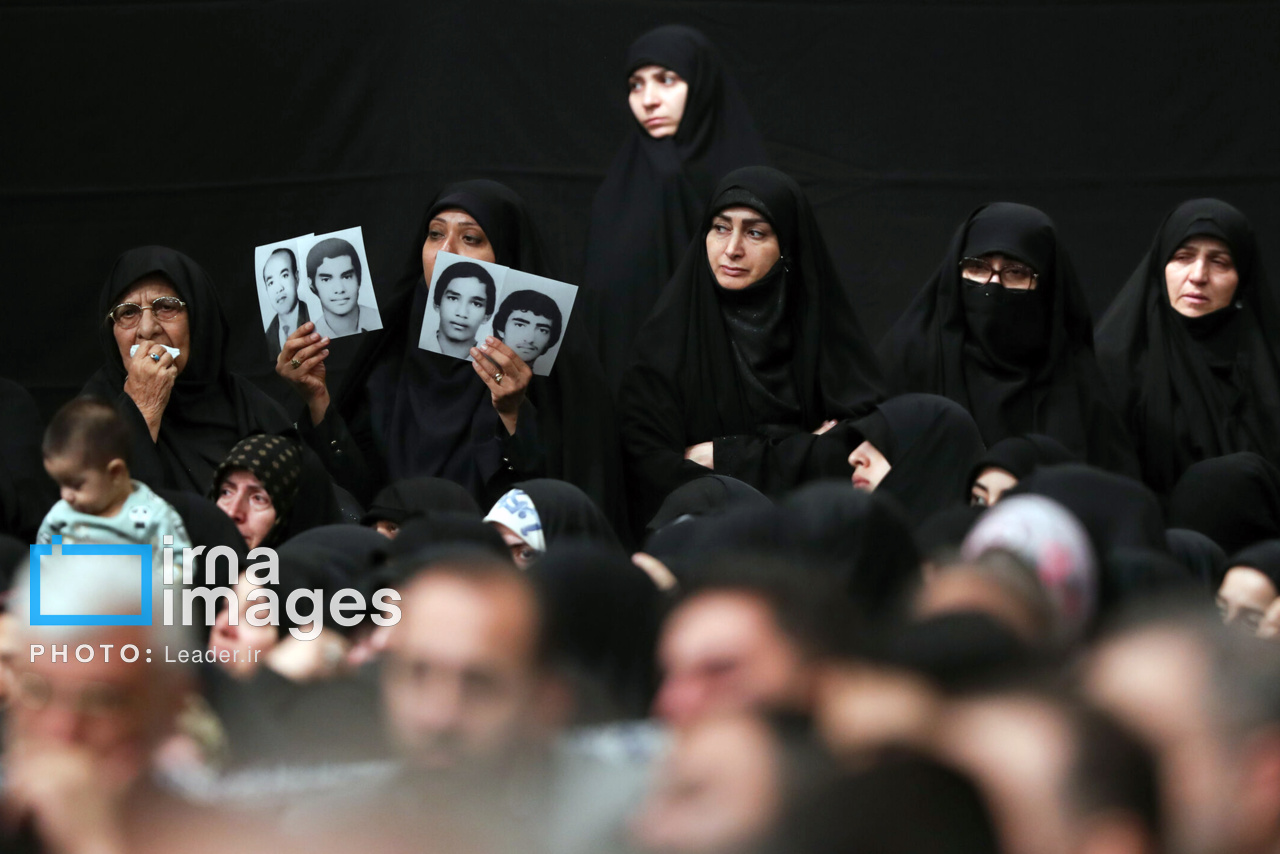 مراسم عزاداری شب شهادت حضرت فاطمةالزهرا(س) در حسینیه امام خمینی(ره)