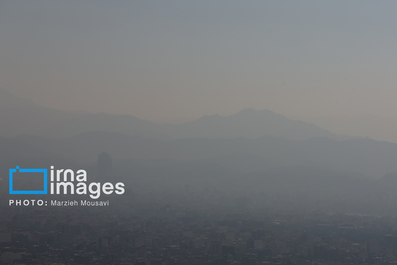 کیفیت هوای تهران قرمز شد