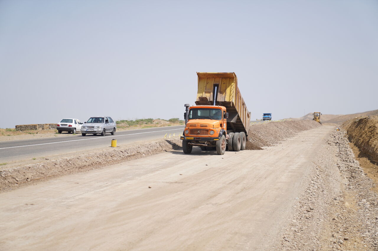 فیلم / عملیات احداث بزرگراه اردبیل - سرچم