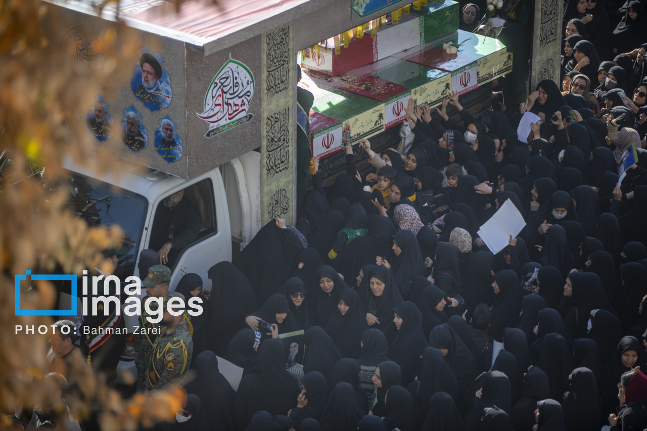 روز فاطمیه، روز پیمان دوباره مردم کرمانشاه با شهدای گمنام