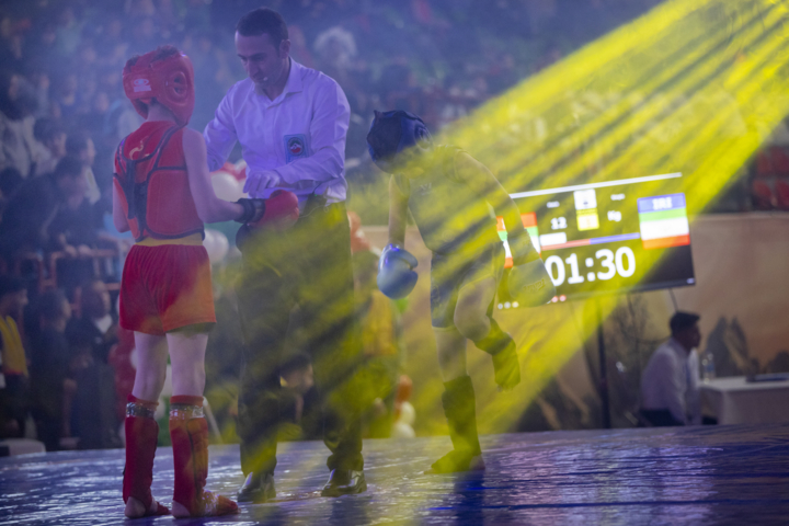 رقابتی برای تصاحب کمربند طلایی ووشو در مازندران