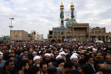 مراسم تشییع آیت الله سیدعلی شفیعی در اهواز