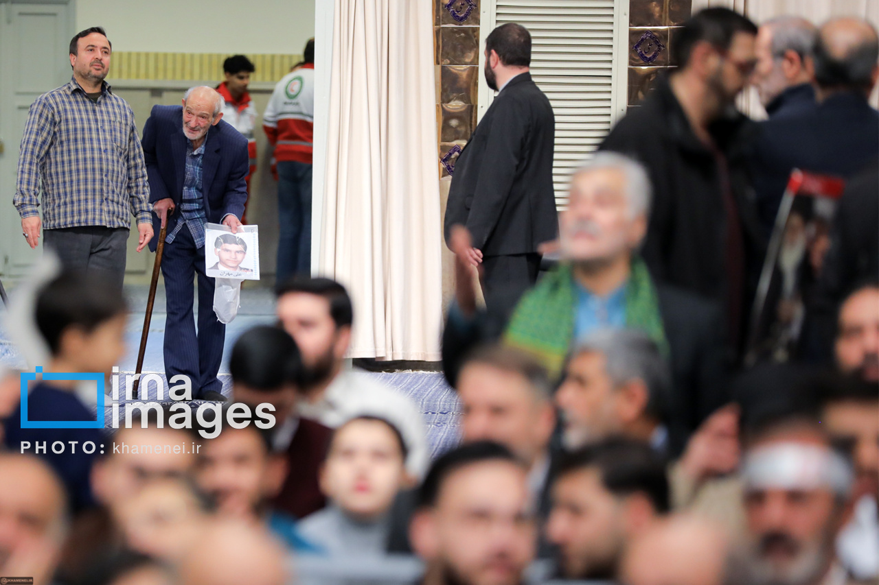 دیدار خانوادههای شهیدان جنگ ۱۲ روزه با رهبر انقلاب