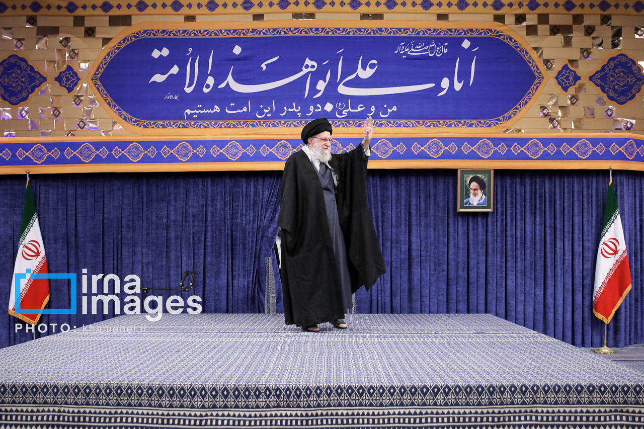 دیدار خانوادههای شهیدان جنگ ۱۲ روزه با رهبر انقلاب