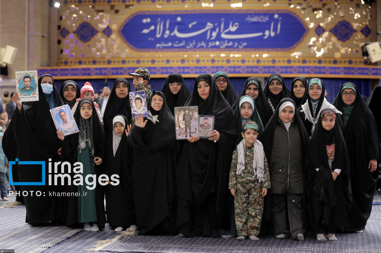 دیدار خانوادههای شهیدان جنگ ۱۲ روزه با رهبر انقلاب