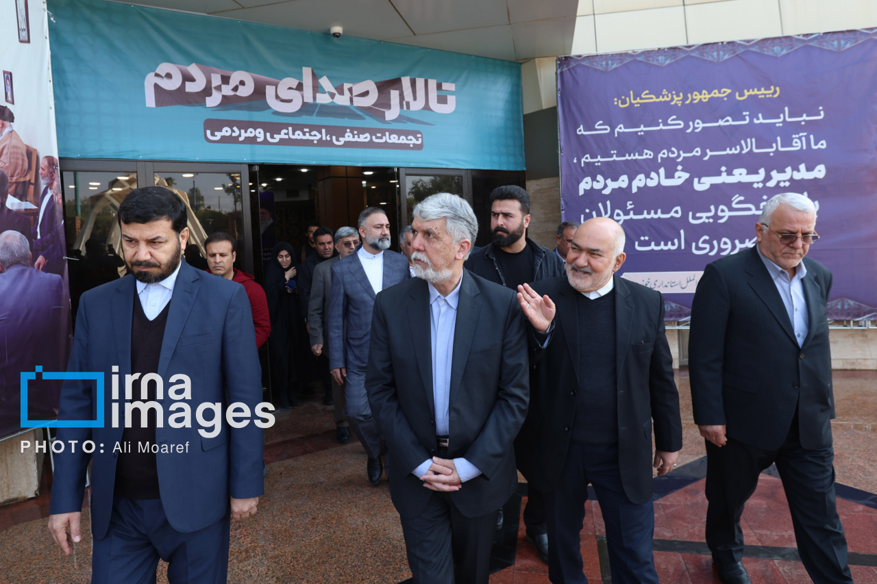 فیلم| نشست وزیر ارشاد با اصحاب فرهنگ و هنر خوزستان