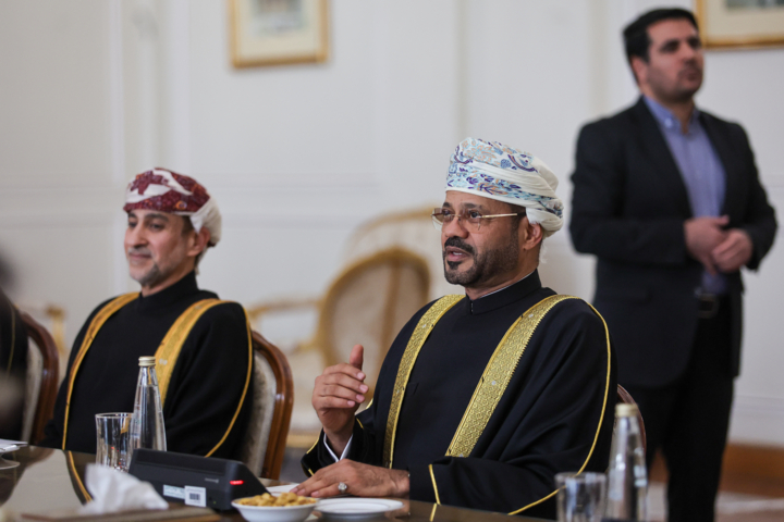 دیدار وزرای خارجه ایران و عمان در تهران