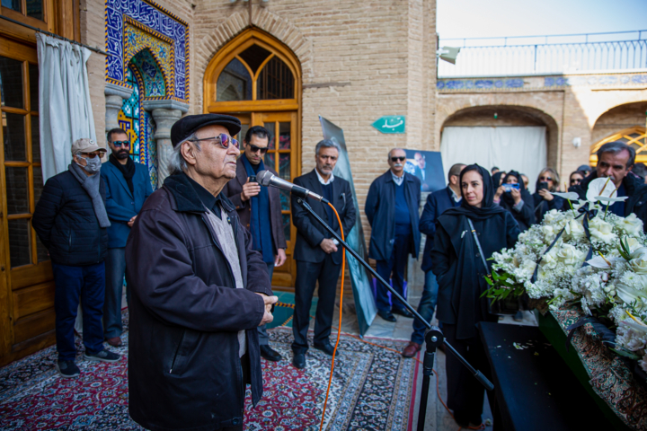 پیکر استاد جزیزاده در اصفهان تشییع و به خاک سپرده شد