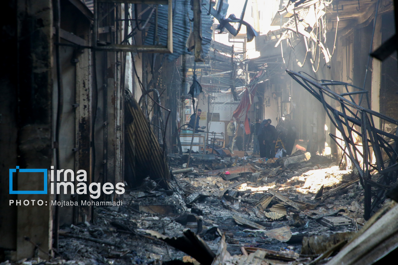 استاندار گیلان: خسارت بازار رشت ۲.۶ همت برآورد شد