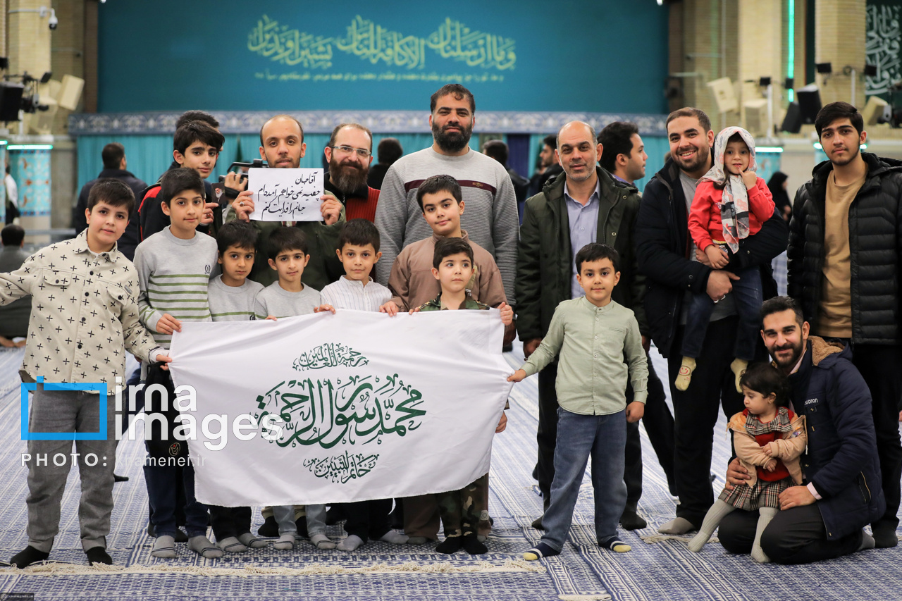 دیدار اقشار مختلف مردم با رهبر انقلاب