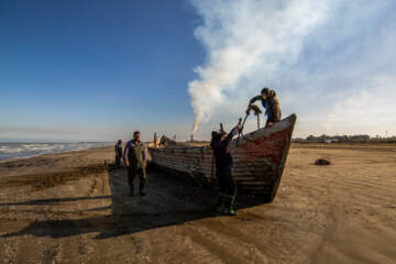 صید ماهی در خزر
