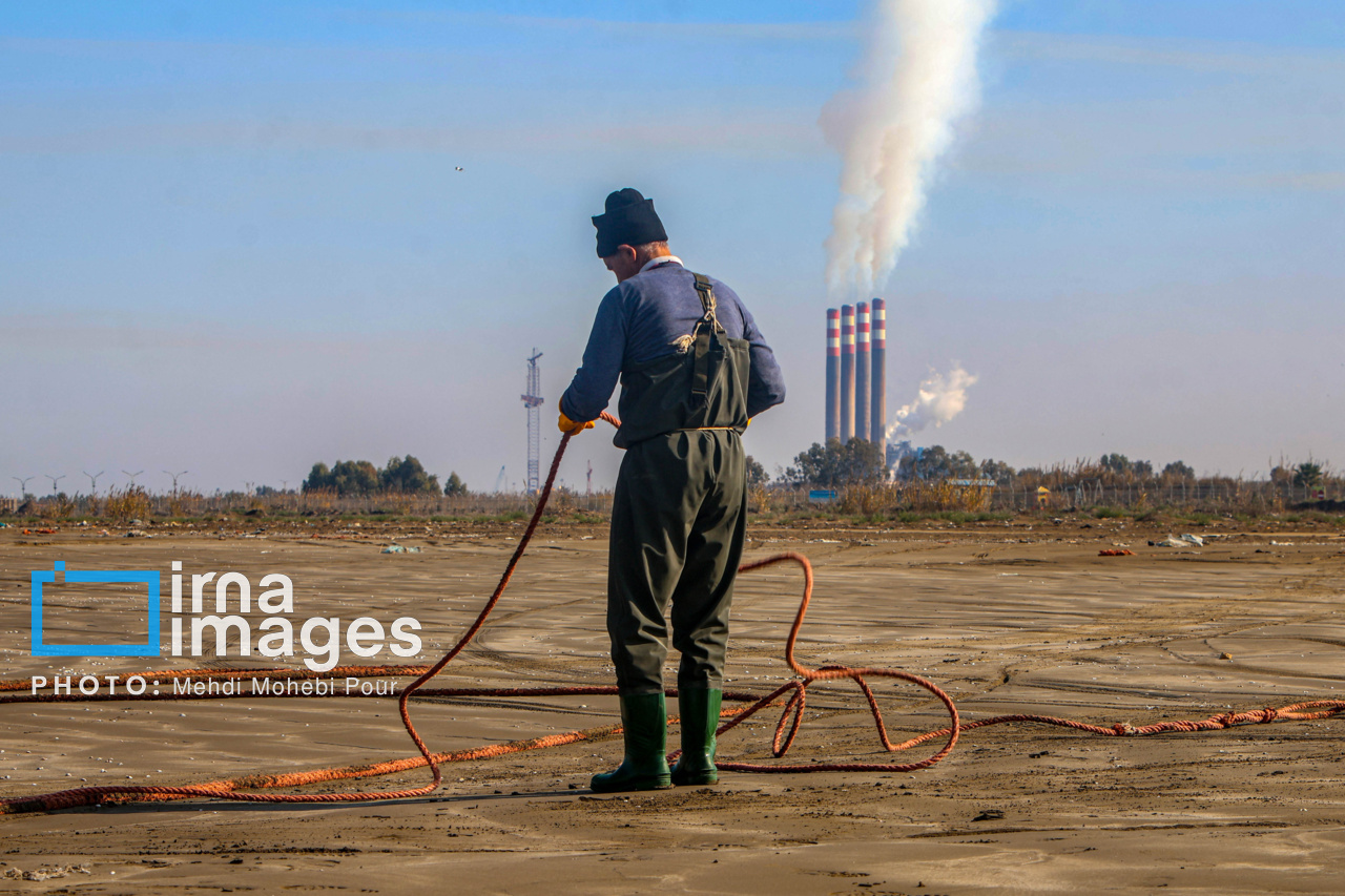 صید ماهی در خزر